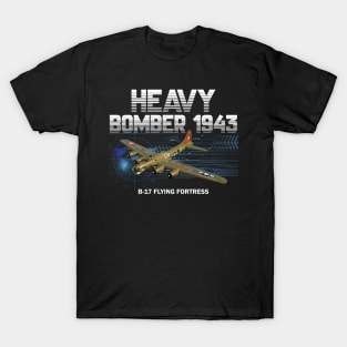 B17 Flying Fortress Bomber Pilot Gift Battle of Britain T-Shirt